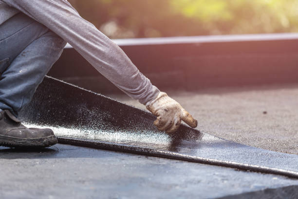Professional Crawl Space Encapsulation technician working in Burr Oak, MI